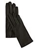 Ladies Silk Lined Gloves Black