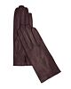 Ladies Unlined Gloves Burgundy