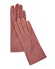 Ladies Silk Lined Perforated Gloves Antique Rose